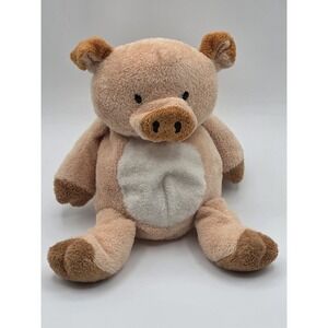 Ty Pluffies Corkscrew Pig Lovey Plush TyLux EUC As Seen On Baby Einstein